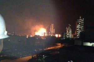 &Ccedil;in'de kimya tesislerinde patlama: En az 21 &ouml;l&uuml;