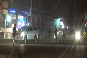 PKK yandaşları polise molotofkokteylleriyle saldırdı