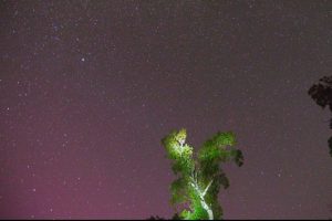 Bursa'da meteor yağmuru b&ouml;yle g&ouml;r&uuml;nt&uuml;lendi