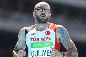 Bolt'tan daha iyi derece yapan Ramil Guliyev yarı finalde