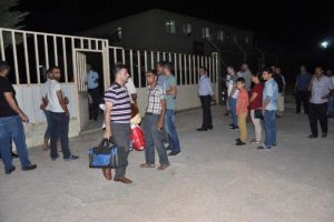 Gaziantep'te tahliyeler başladı