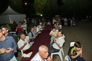 Bursa'da festival &ccedil;adırlarında şehitler i&ccedil;in mevlit okutuldu