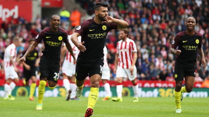 Ag&uuml;ero a&ccedil;tı Nolito kapattı!