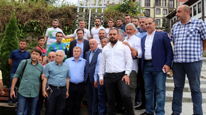 Rize ve Konya'dan anlamlı ziyaret!