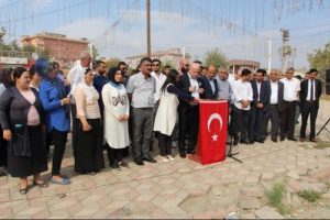 Silopi'de ter&ouml;r saldırıları protesto edildi