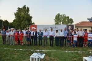 Bursa İsa&ouml;ren futbol sahası a&ccedil;ıldı