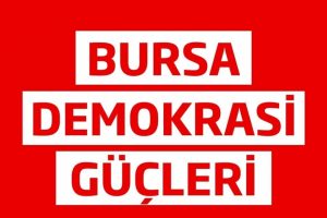 Bursa Demokrasi G&uuml;&ccedil;leri'nden ter&ouml;re lanet!