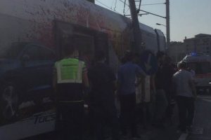Tramvay seferleri durdu!