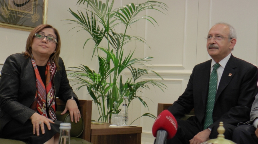 Kılı&ccedil;daroğlu'ndan Gaziantep Valiliğine ziyaret