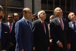 Biden 15 Temmuz'da bombalanan Meclis'i gezdi