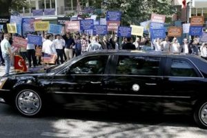 Ankara'da "Biden" protestosu
