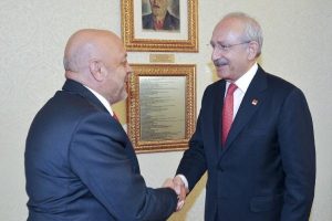 Kılı&ccedil;daroğlu, HAK-İŞ heyetini kabul etti