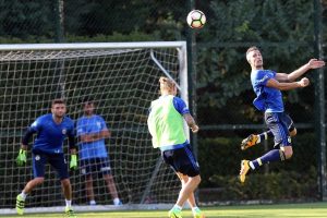 Fenerbah&ccedil;e, Grasshopper ma&ccedil;ının son &ccedil;alışmasını yaptı