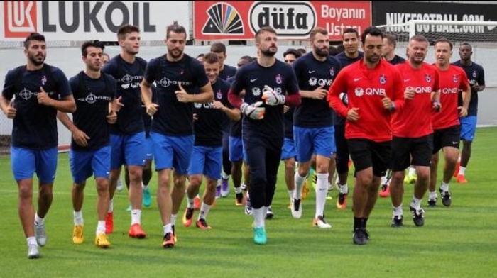 Trabzonspor'da hazırlıkları s&uuml;r&uuml;yor