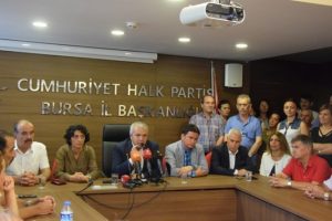 CHP Bursa İl Başkanı: Hi&ccedil;bir saldırı bizi korkutmaz ve yolumuzdan d&ouml;nd&uuml;remez