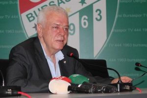 Bursaspor Başkanı Ali Ay PFDK'ya sevk edildi