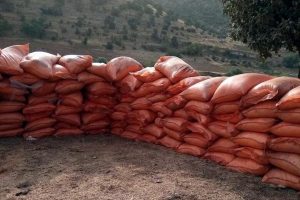 Mardin'de ter&ouml;r &ouml;rg&uuml;t&uuml; PKK sığınağında 7 ton amonyum nitrat ele ge&ccedil;irildi