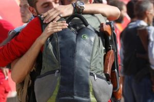Dareyya'dan &ccedil;ıkan ilk grup Hama'ya ulaştı