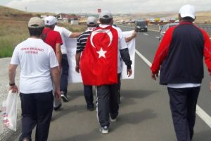 Beştepe'ye kadar yaya gidecekler
