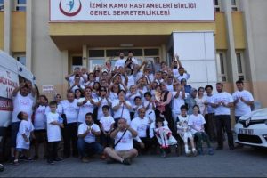 'Kelebek' &ccedil;ocuklar, Vosvos'la İzmir turu attı