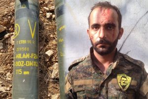 YPG/PKK'lı ter&ouml;ristlere ait m&uuml;himmat ele ge&ccedil;irildi