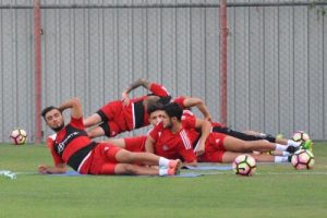 Gaziantepspor, Beşiktaş ile oynayacağı ma&ccedil;a hazırlanıyor