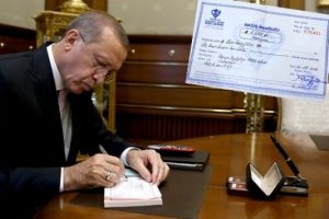 Erdoğan'dan Kurban bağışı
