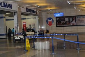 Havalimanı metrosuna x-ray cihazları konuldu