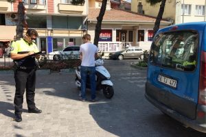 Bursa'da plakalar kayıt altına alınıyor