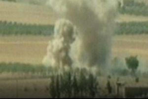 Canlı yayında bombardıman
