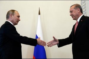 Erdoğan ve Putin g&ouml;r&uuml;ş&uuml;yor
