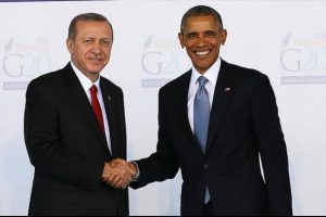 Erdoğan Obama ile g&ouml;r&uuml;şt&uuml;