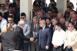 T&ouml;rene Kılı&ccedil;daroğlu ve Bah&ccedil;eli de katıldı