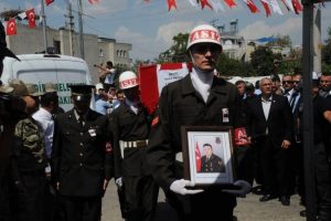 Şehit ebediyete uğurlandı