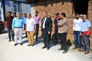 Bursa'da Yeni S&ouml;l&ouml;z yollarına parke taşı