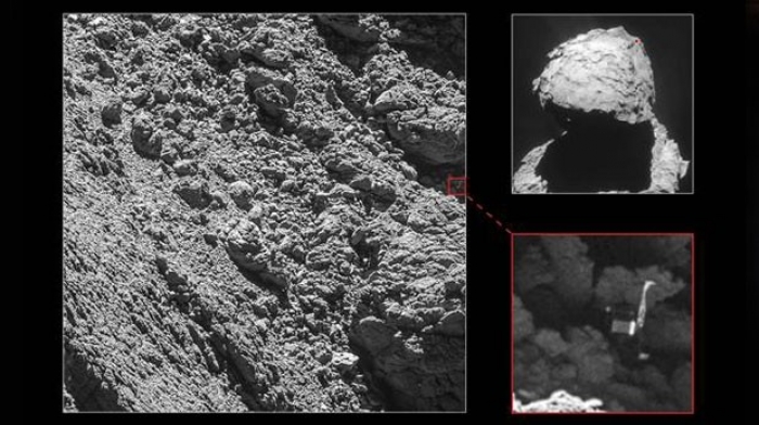 Kayıp mod&uuml;l Philae bulundu