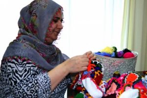 Adıyamanlı kadınların el emeği yurt dışında satılıyor