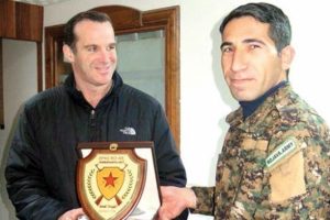 'McGurk Kobani'de YPG ile g&ouml;r&uuml;şt&uuml;' iddiası