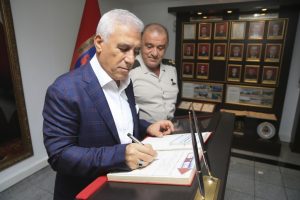 Başkan Bozbey Tuğgeneral Hacıoğlu'nu ziyaret etti