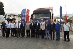 Bursa'dan Artvin'e sel yardımı