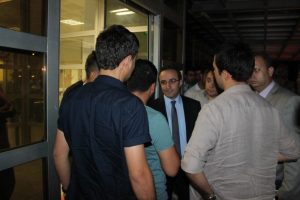 Vali, DEAŞ saldırısında yaralanan askerleri ziyaret etti