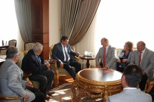 Bursa'da Rotaryenlerden Vali K&uuml;&ccedil;&uuml;k'e ziyaret