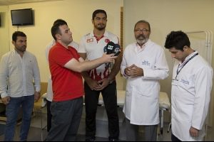 Taha Akg&uuml;l sağlık kontrol&uuml;nden ge&ccedil;ti