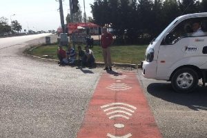 Bursa'da trafiği azaltacak sens&ouml;r!