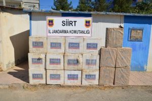 86 bin paket ka&ccedil;ak sigara ele ge&ccedil;irildi