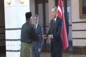 Malezya B&uuml;y&uuml;kel&ccedil;isi Beştepe'de
