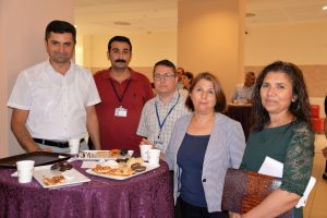 Bursa'da &uuml;niversite personeli bayramlaşma t&ouml;reninde buluştu