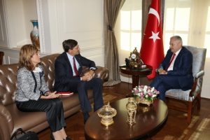 Başbakan Yıldırım Vodafone CEO'su Colao'yu kabul etti