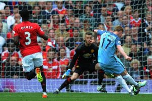 Manchester derbisi City'nin oldu