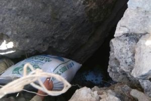 Mardin'de 2.5 ton amonyum nitrat ele ge&ccedil;irildi